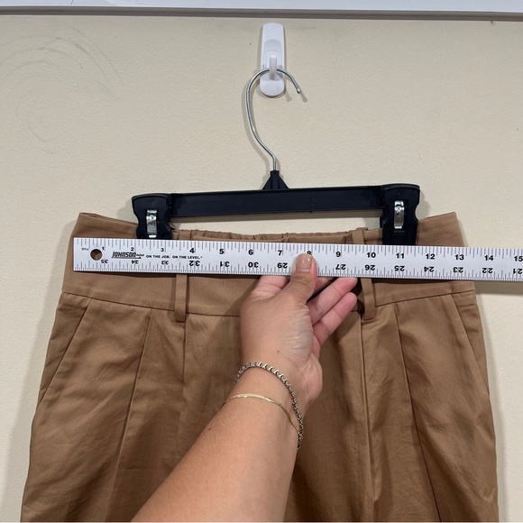 ANTHROPOLOGIE EXQUISE tan high rise trousers size XS EUC - Picture 3 of 8